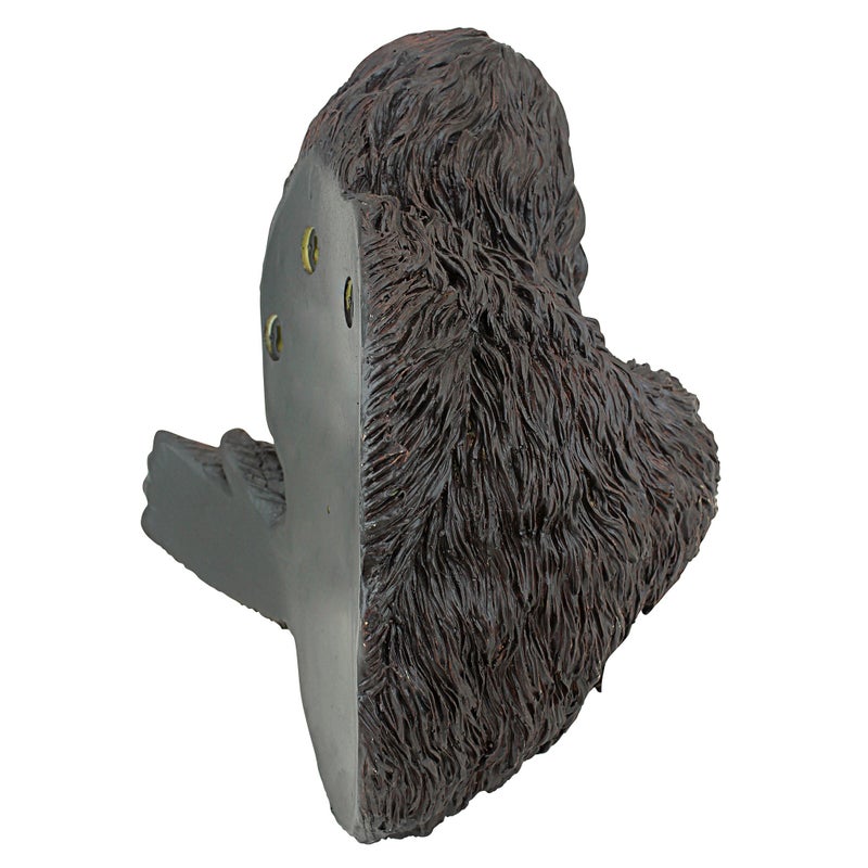 Design Toscano DB583078 Bigfoot The Bashful Yeti Indoor/Outdoor Garden Tree Sculpture, 15 Inches Wide, 12 Inches Deep, 15 Inches High, Handcast Polyresin, Full Color Finish - Image 4